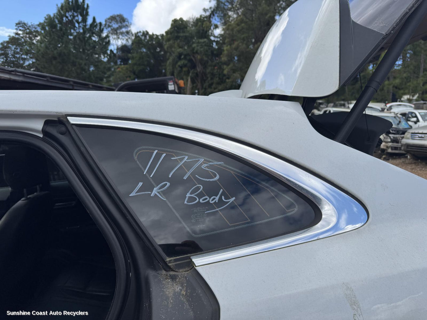 2016-2025 Jaguar F Pace Left Rear Side Glass