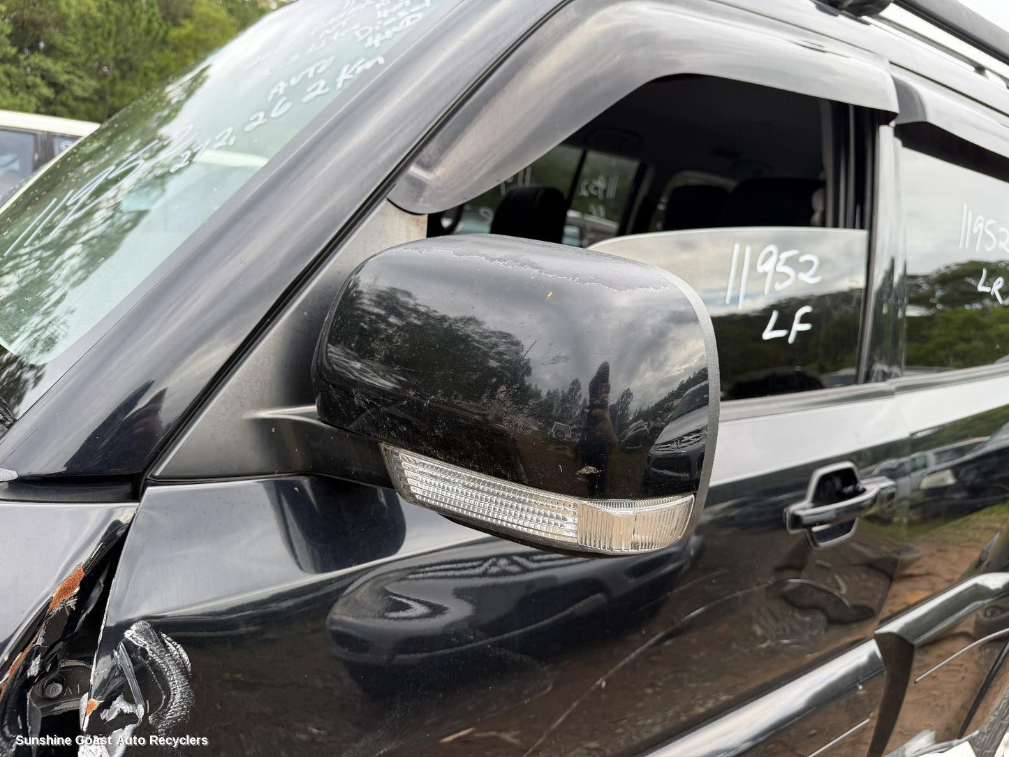 2006-2021 Mitsubishi Pajero Left Door Mirror