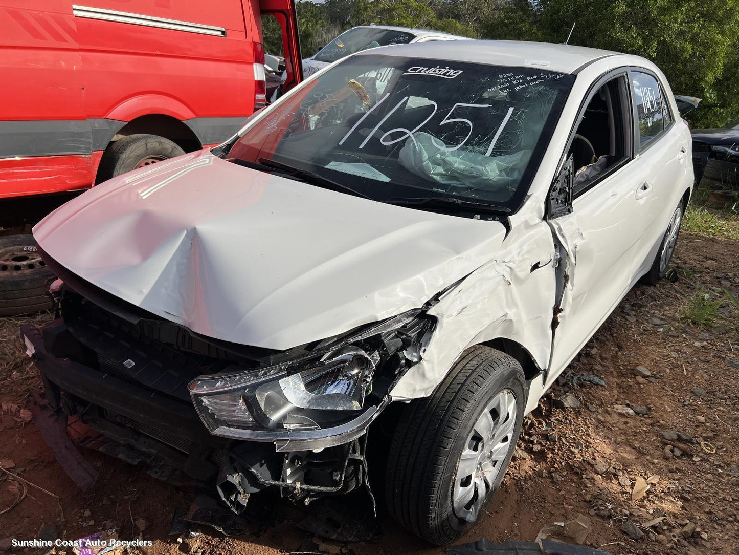 2021 Kia Rio Rear Garnish