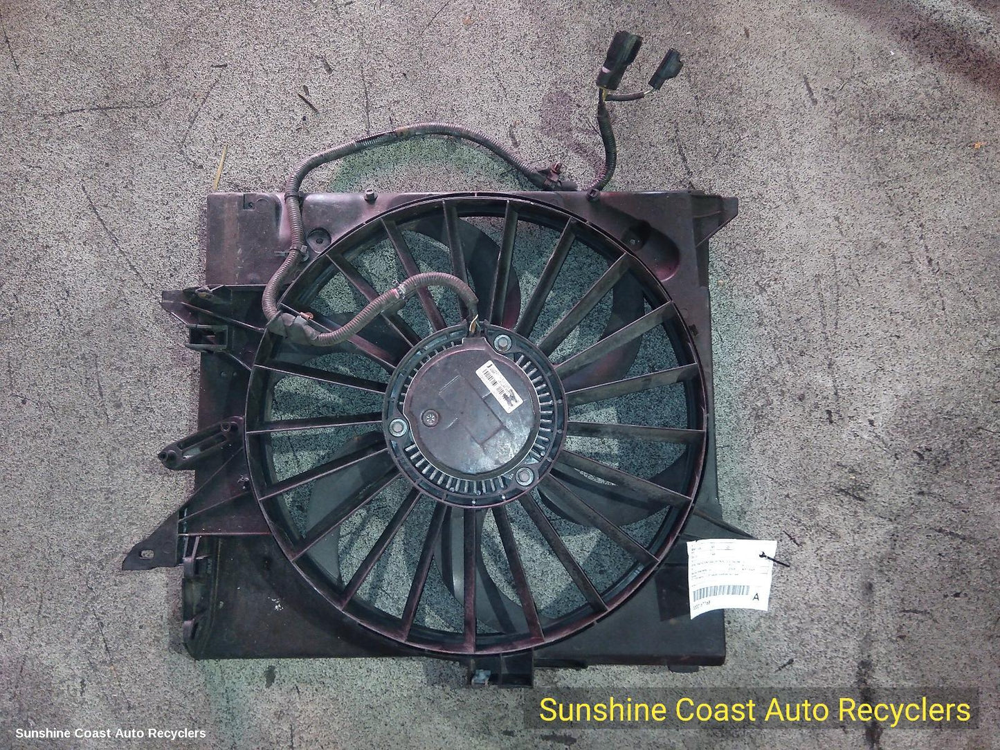 2008-2012 Jaguar Xf Fan