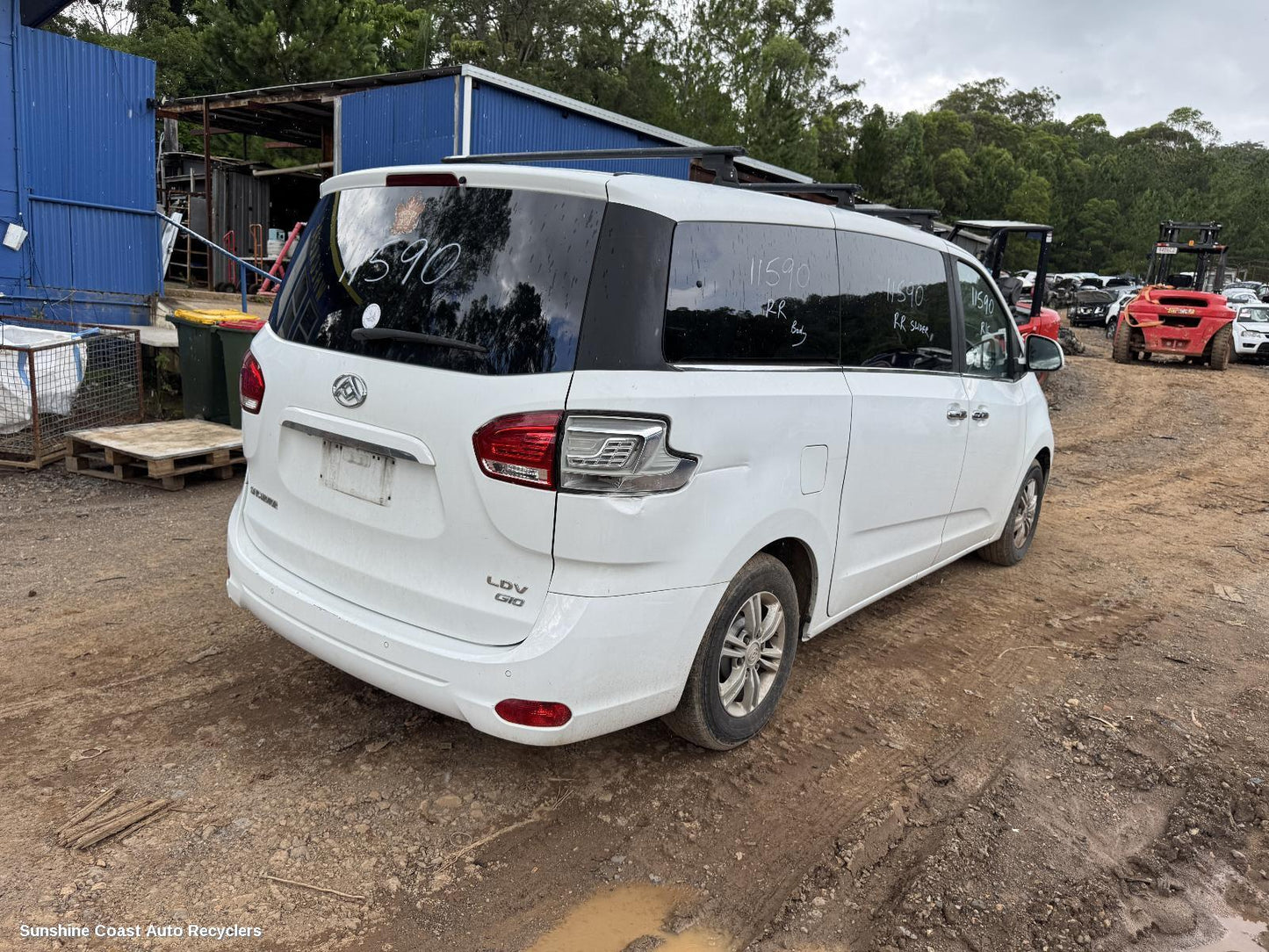 2019 Ldv G10 Right Taillight