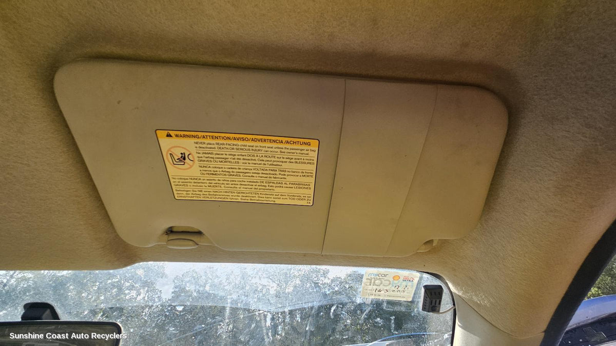 2010-2016 Nissan Micra Sunvisor