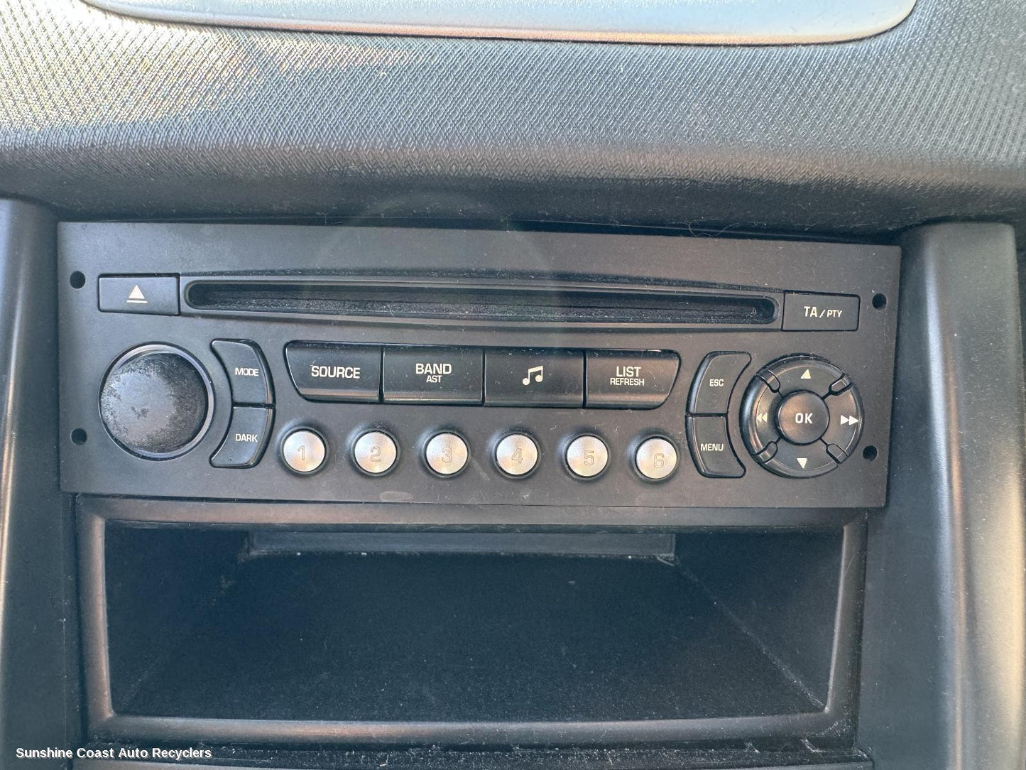 2007-2012 Peugeot 207 Radio Cd Dvd Sat Tv