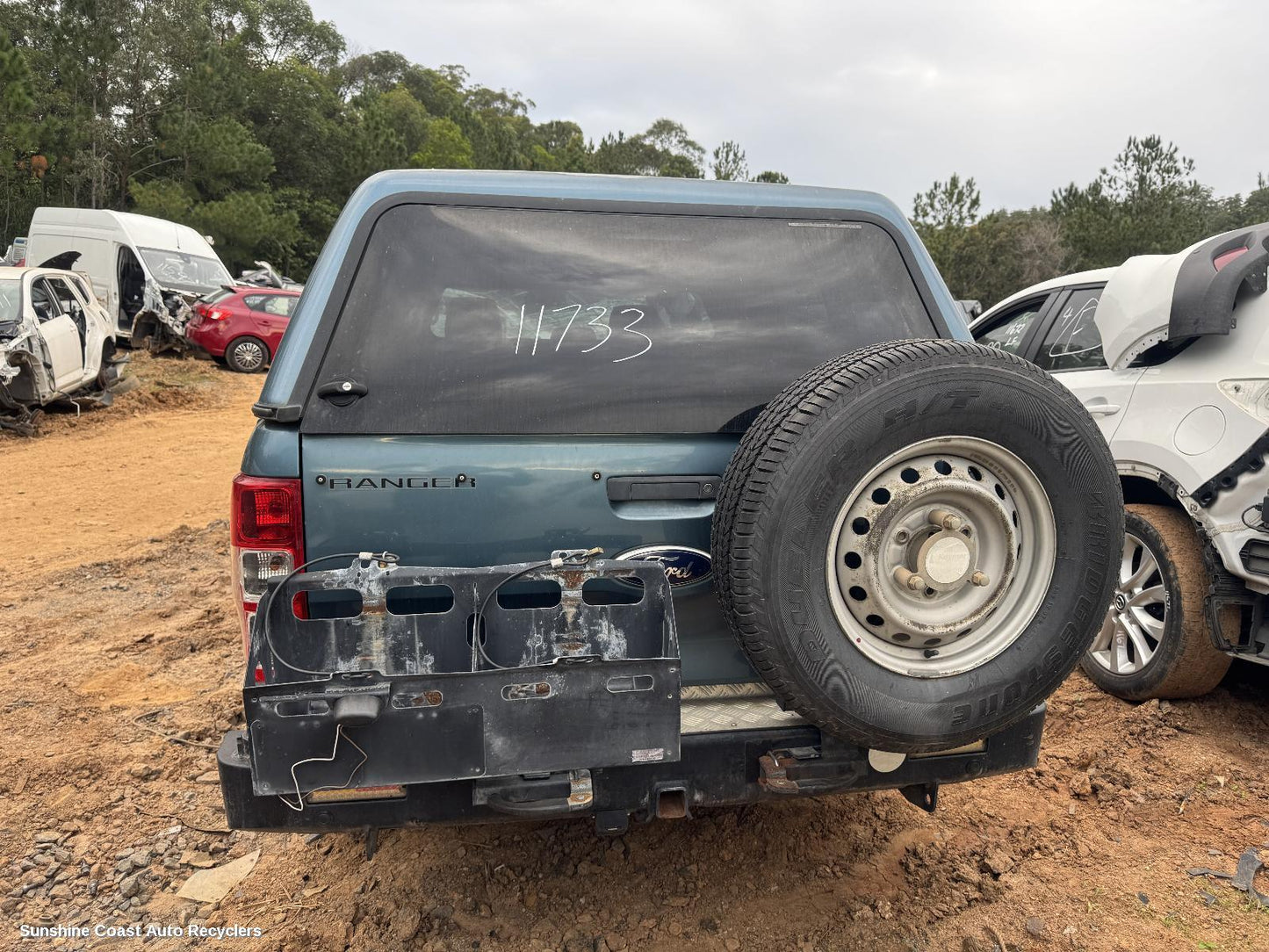 2011-2022 Ford Ranger Rear Bumper