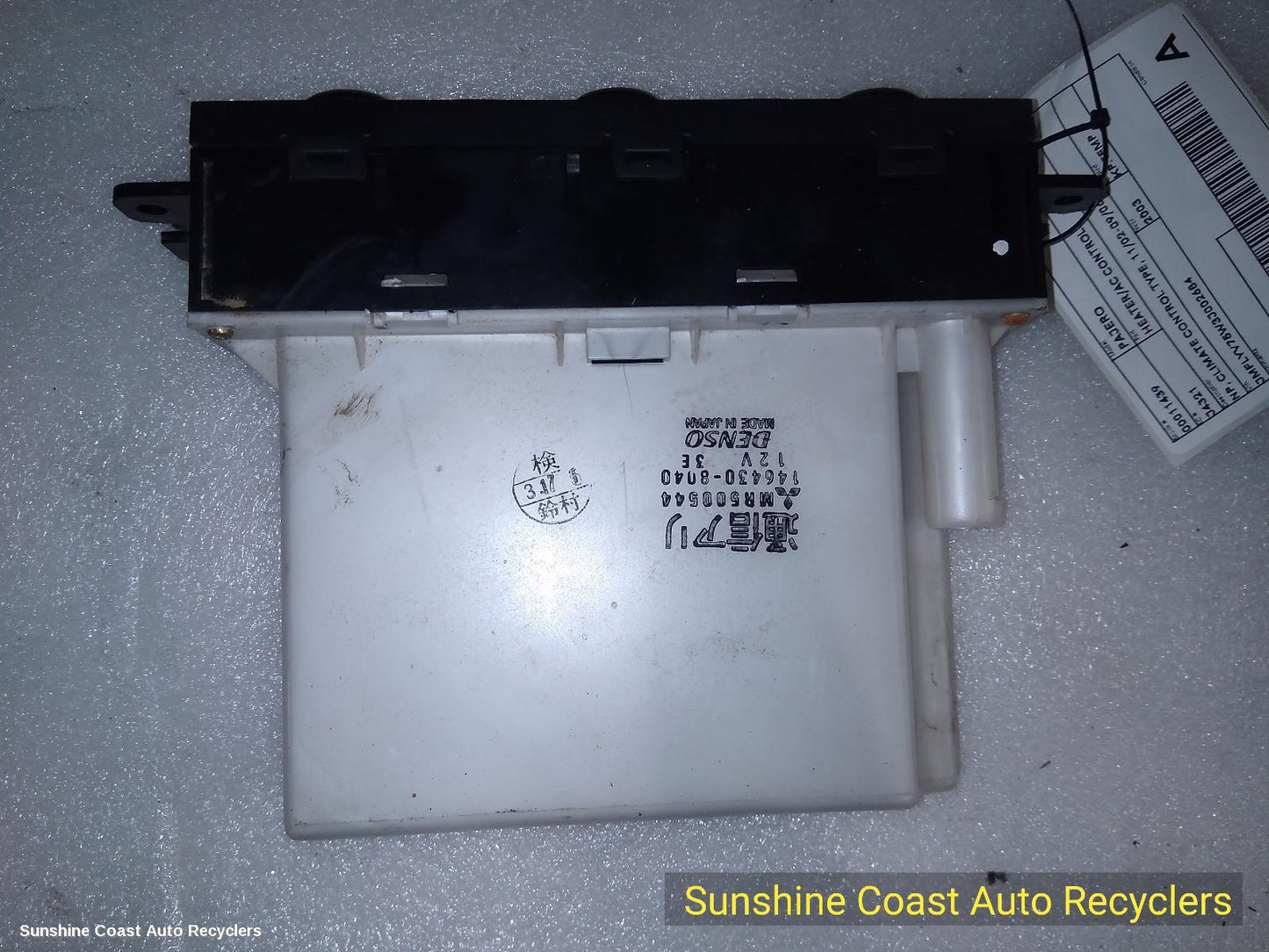 2002-2006 Mitsubishi Pajero Heater Ac Controls