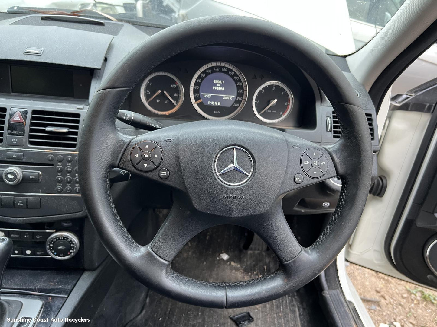 2007-2011 Mercedes C Class Instrument Cluster