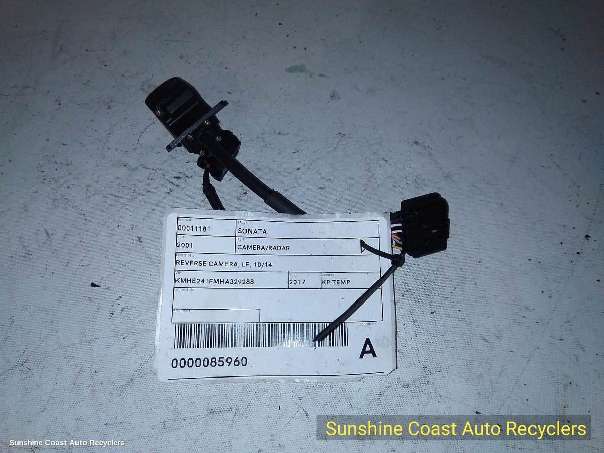 2014-2019 Hyundai Sonata Reverse Camera