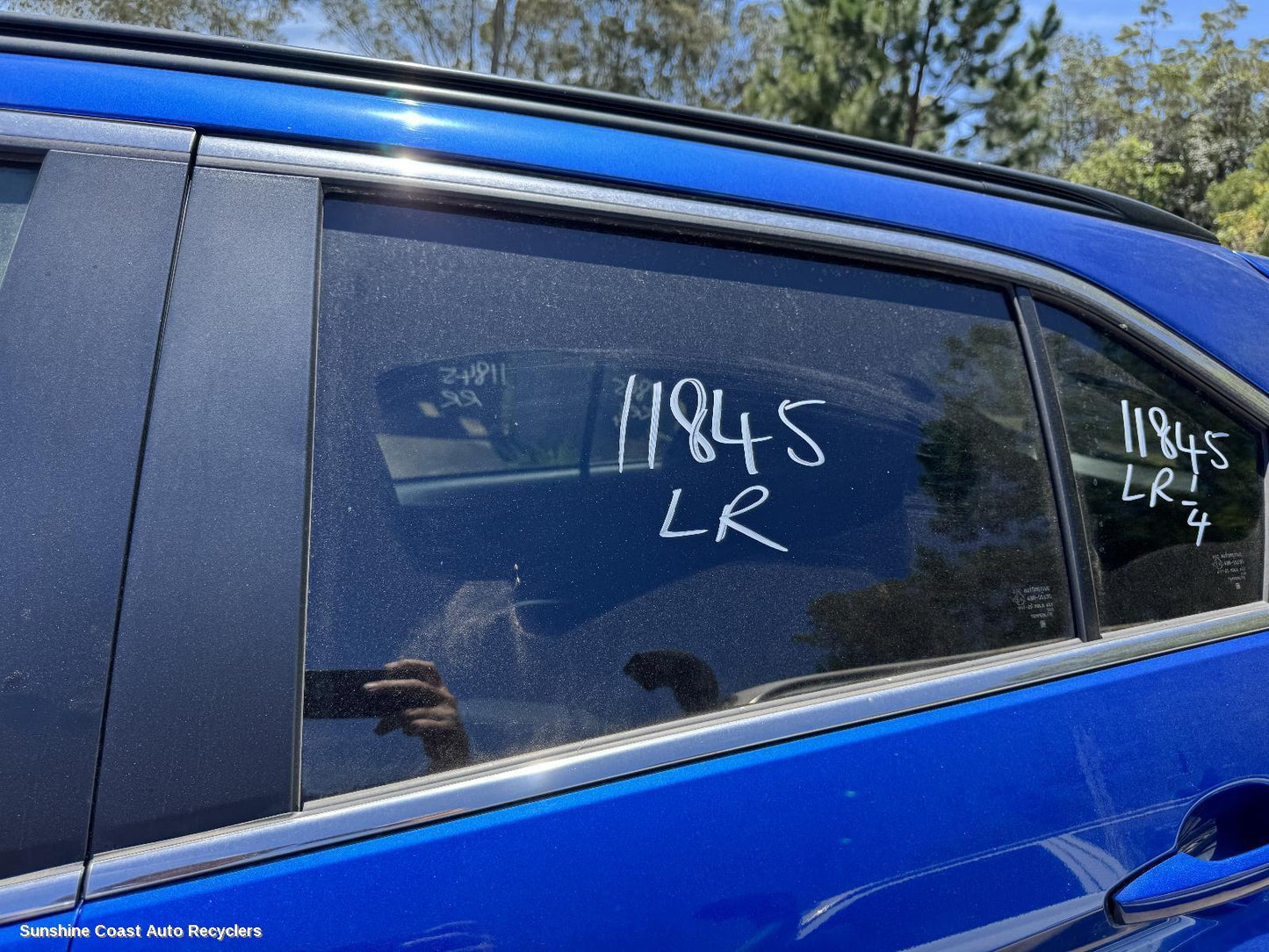 2023 Mitsubishi Eclipse Cross Left Rear Door Window