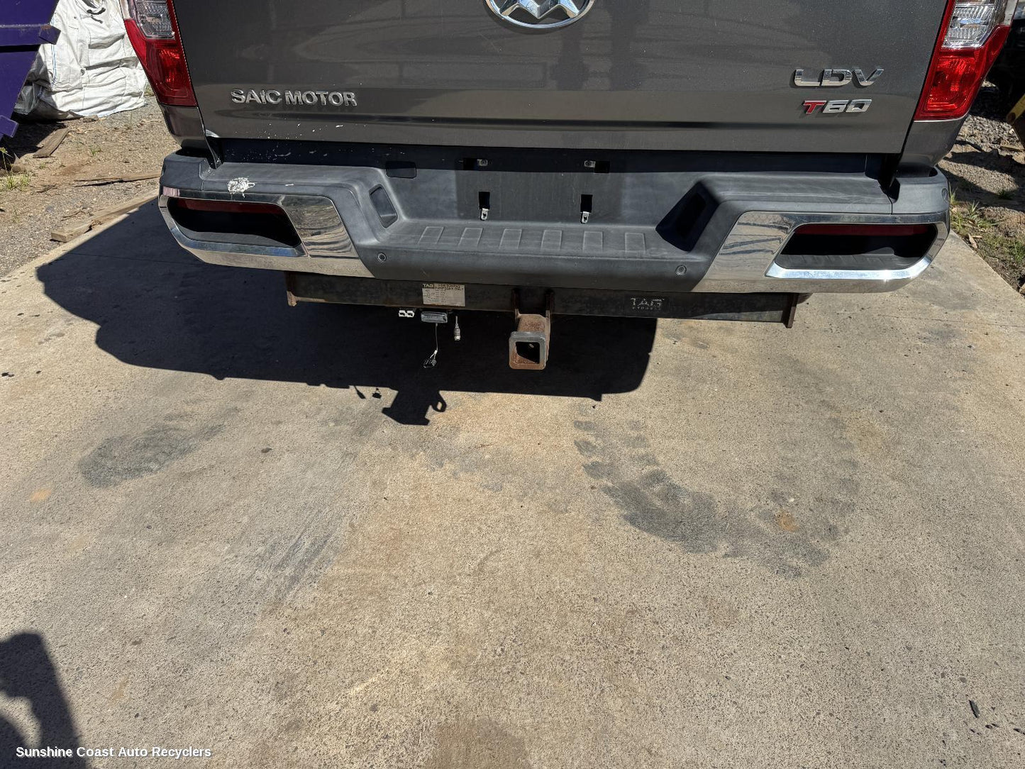 2017-2025 Ldv T60 Rear Bumper