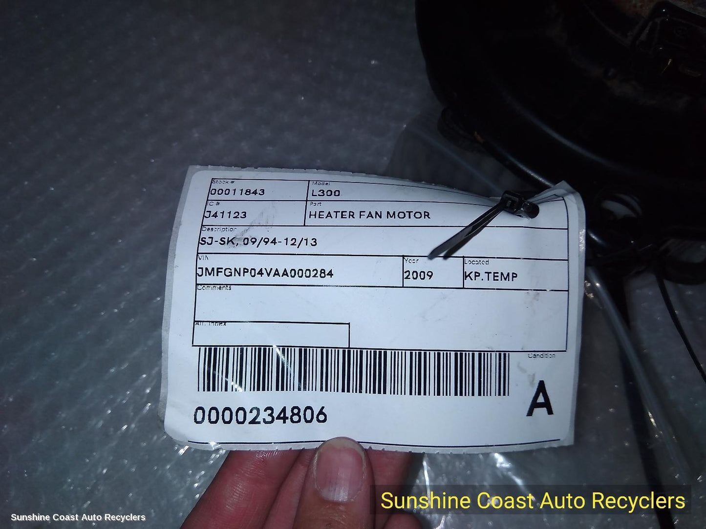 1994-2013 Mitsubishi L300 Heater Fan Motor