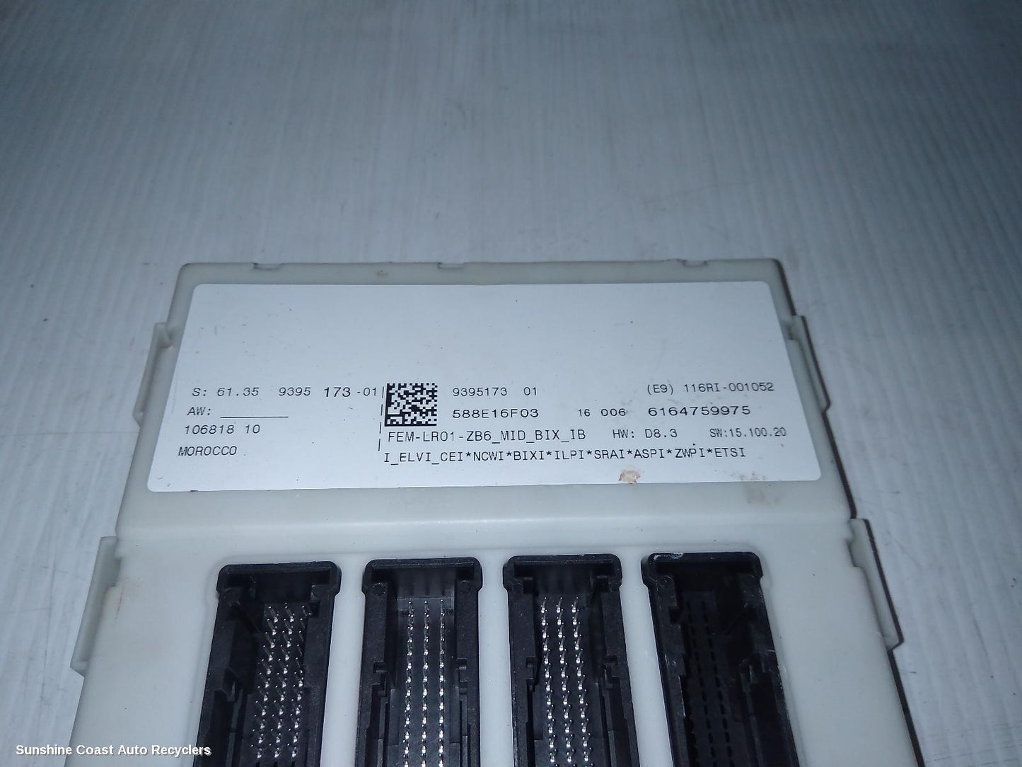 2016 Bmw 4 Series Ecu