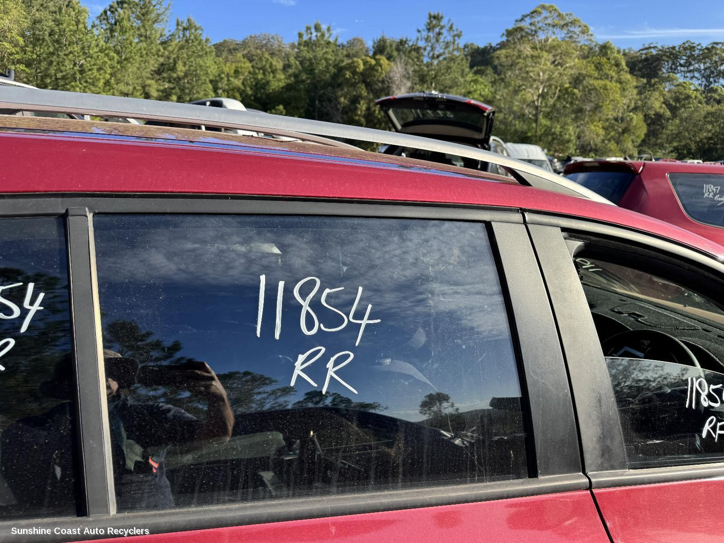 2014 Holden Cruze Right Rear Door Window