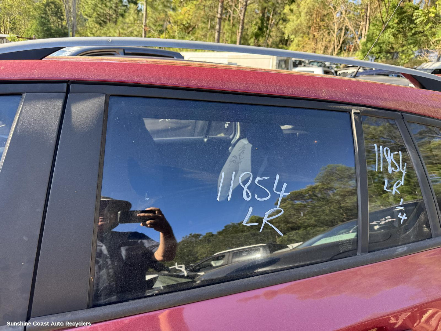 2014 Holden Cruze Left Rear Door Window