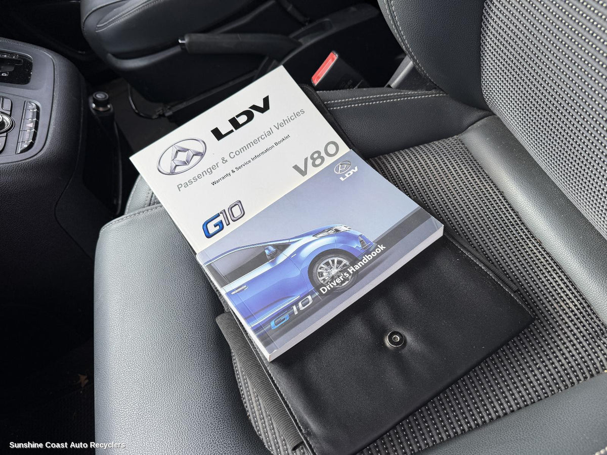 2015-2025 Ldv G10 Owners Handbook