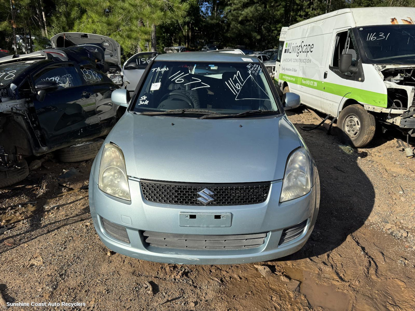 2008 Suzuki Swift Trans Gearbox