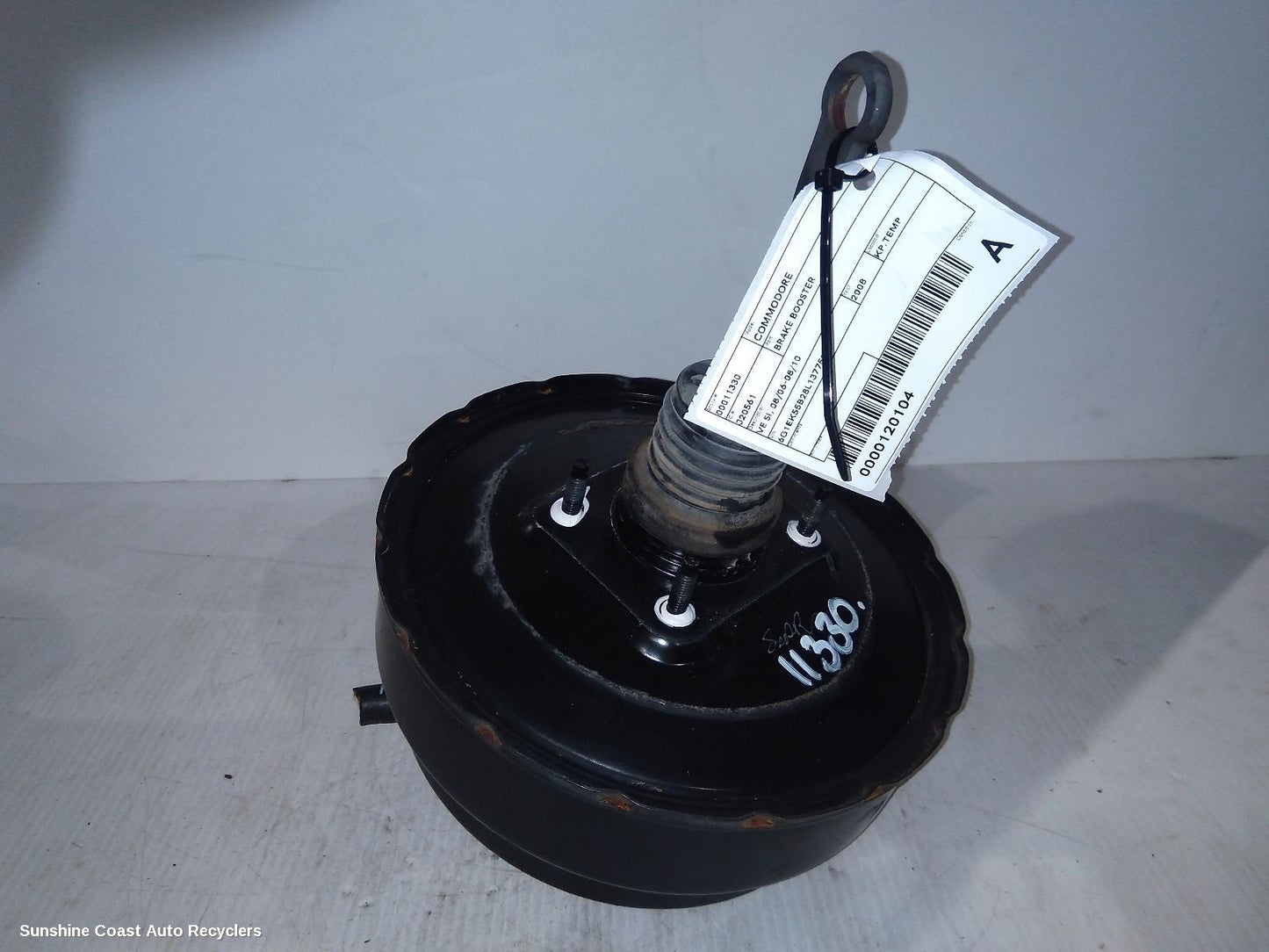 2008 Holden Commodore Brake Booster