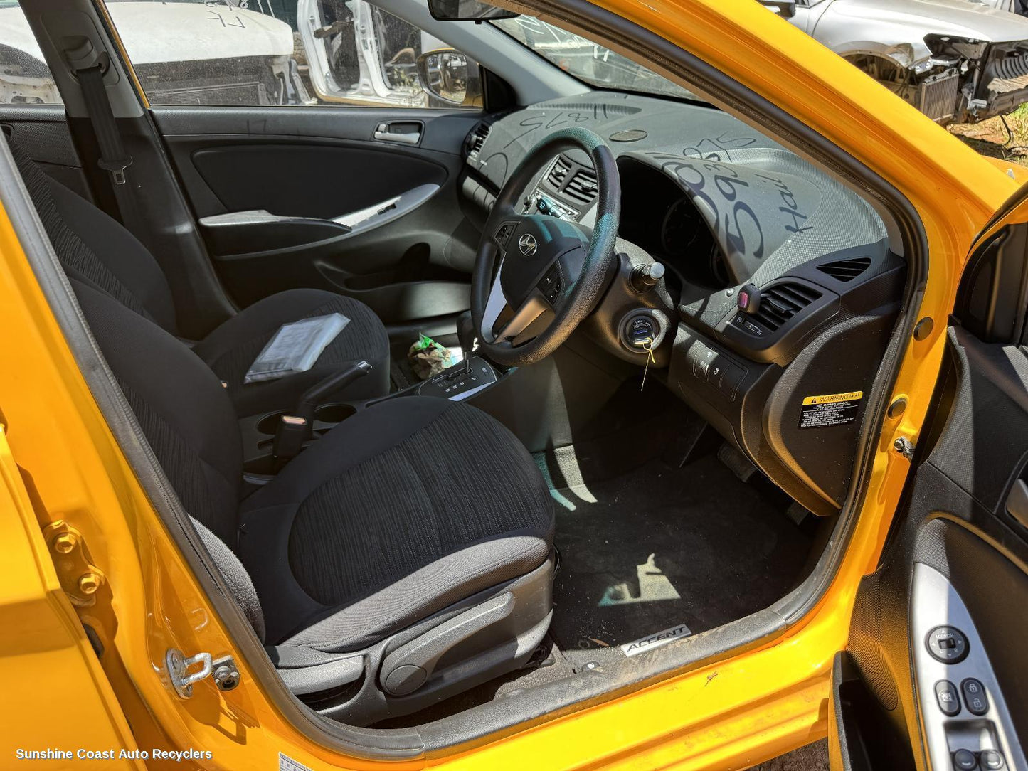 2011-2015 Hyundai Accent Fan