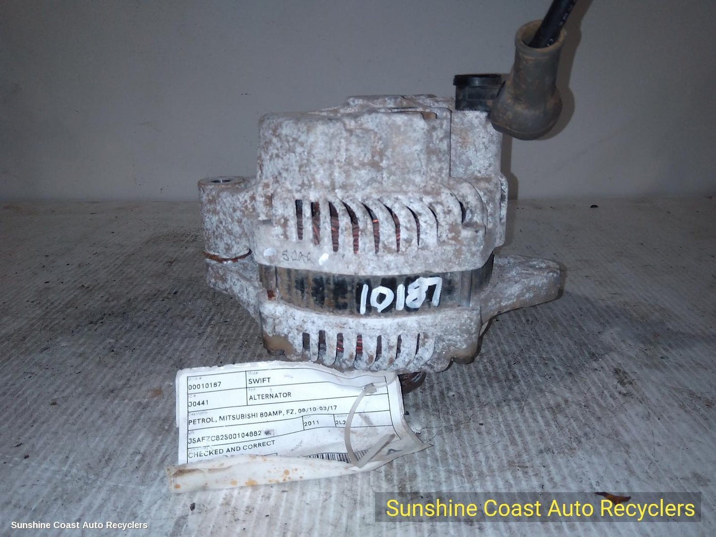 2011 Suzuki Swift Alternator