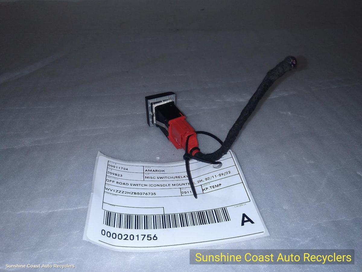 2011-2022 Volkswagen Amarok Misc Switch Relay
