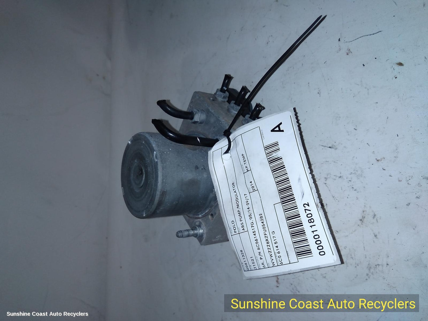 2014 Volkswagen Polo Abs Pump Modulator