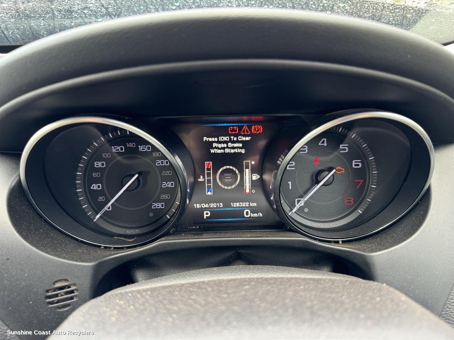 2015 Jaguar Xe Instrument Cluster