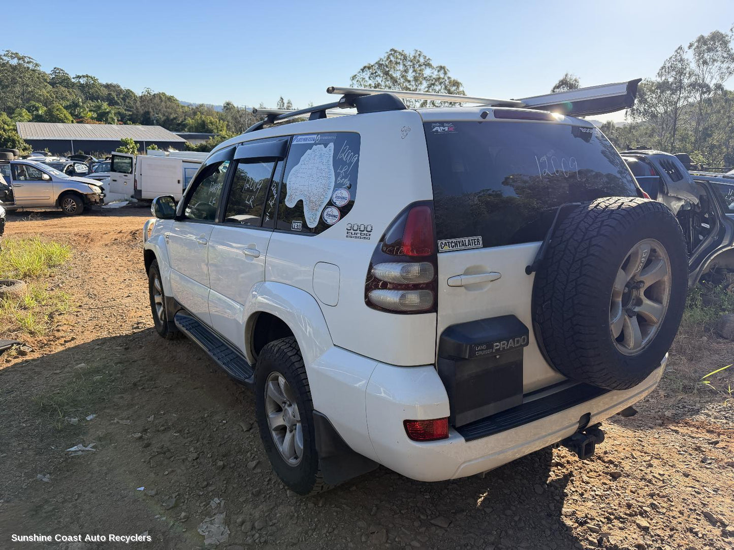 2003-2009 Toyota Prado Rear Garnish