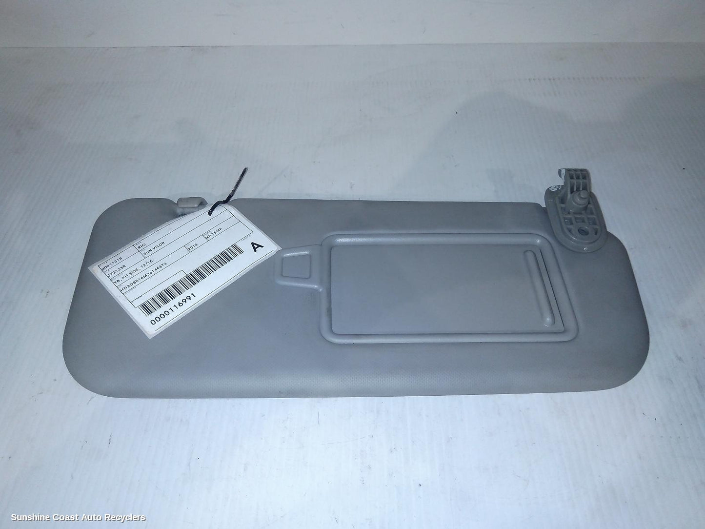 2018 Kia Rio Sunvisor