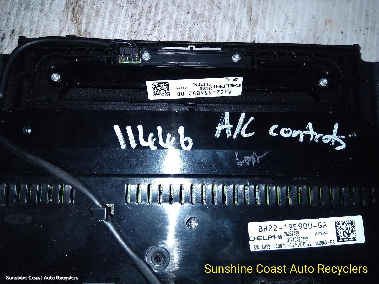 2010 Land Rover Rangerover Sport Heater Ac Controls