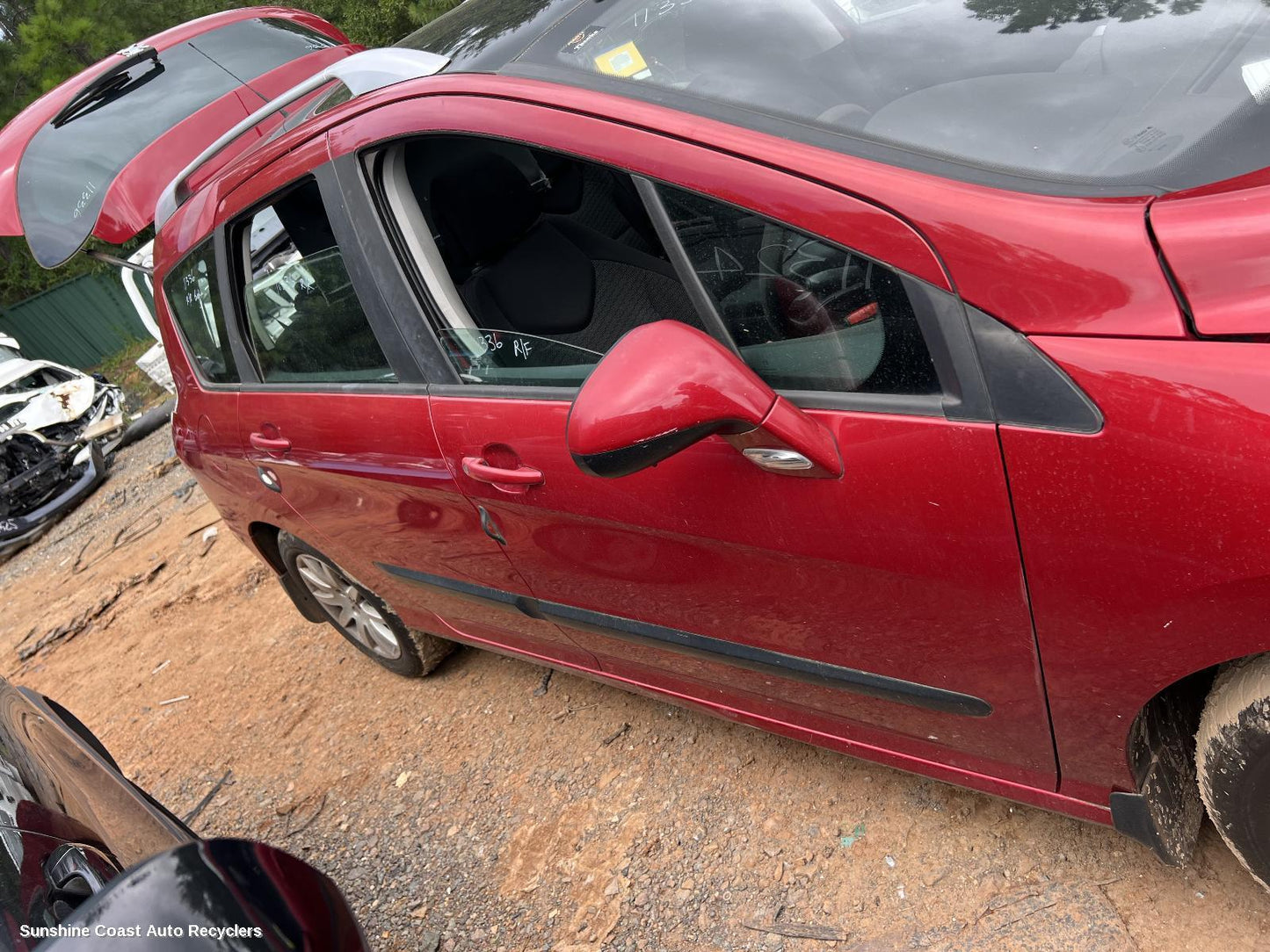 2010 Peugeot 308 Right Door Mirror