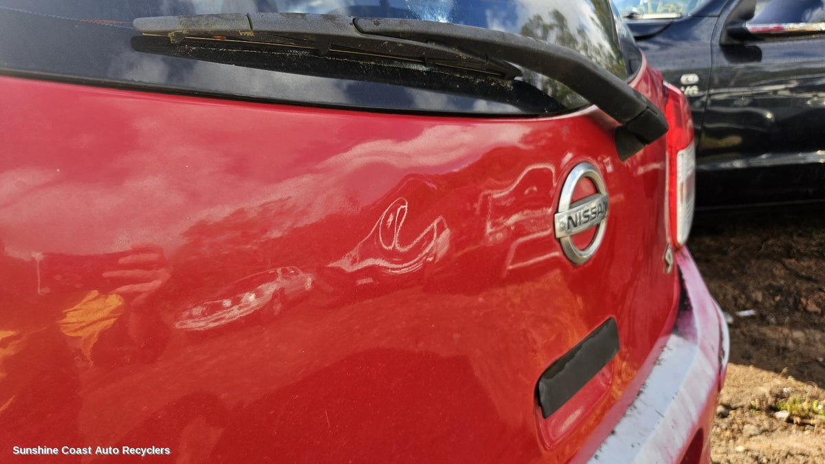 2010-2012 Nissan Micra Bootlid Tailgate