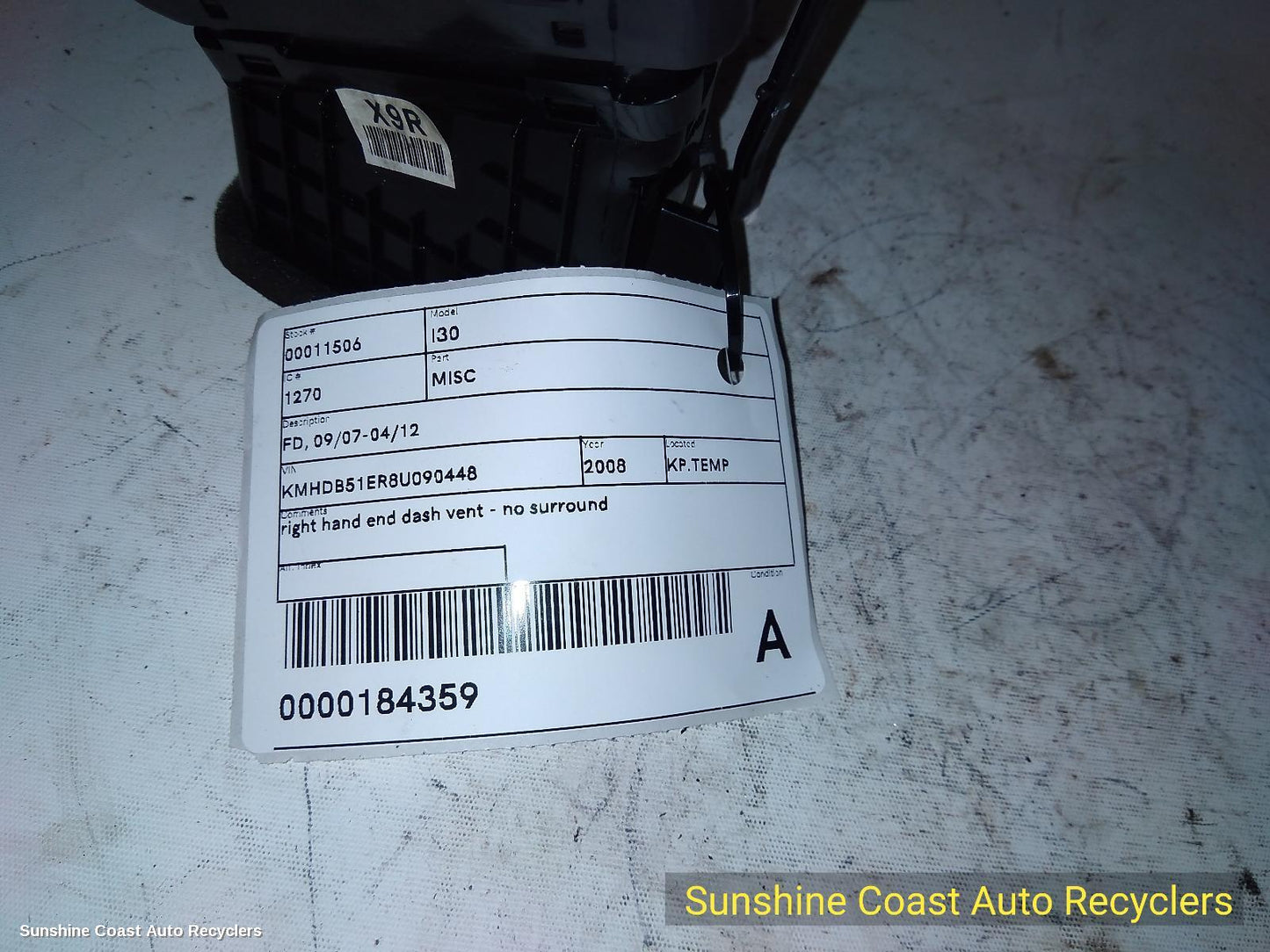 2008 Hyundai I30 Misc