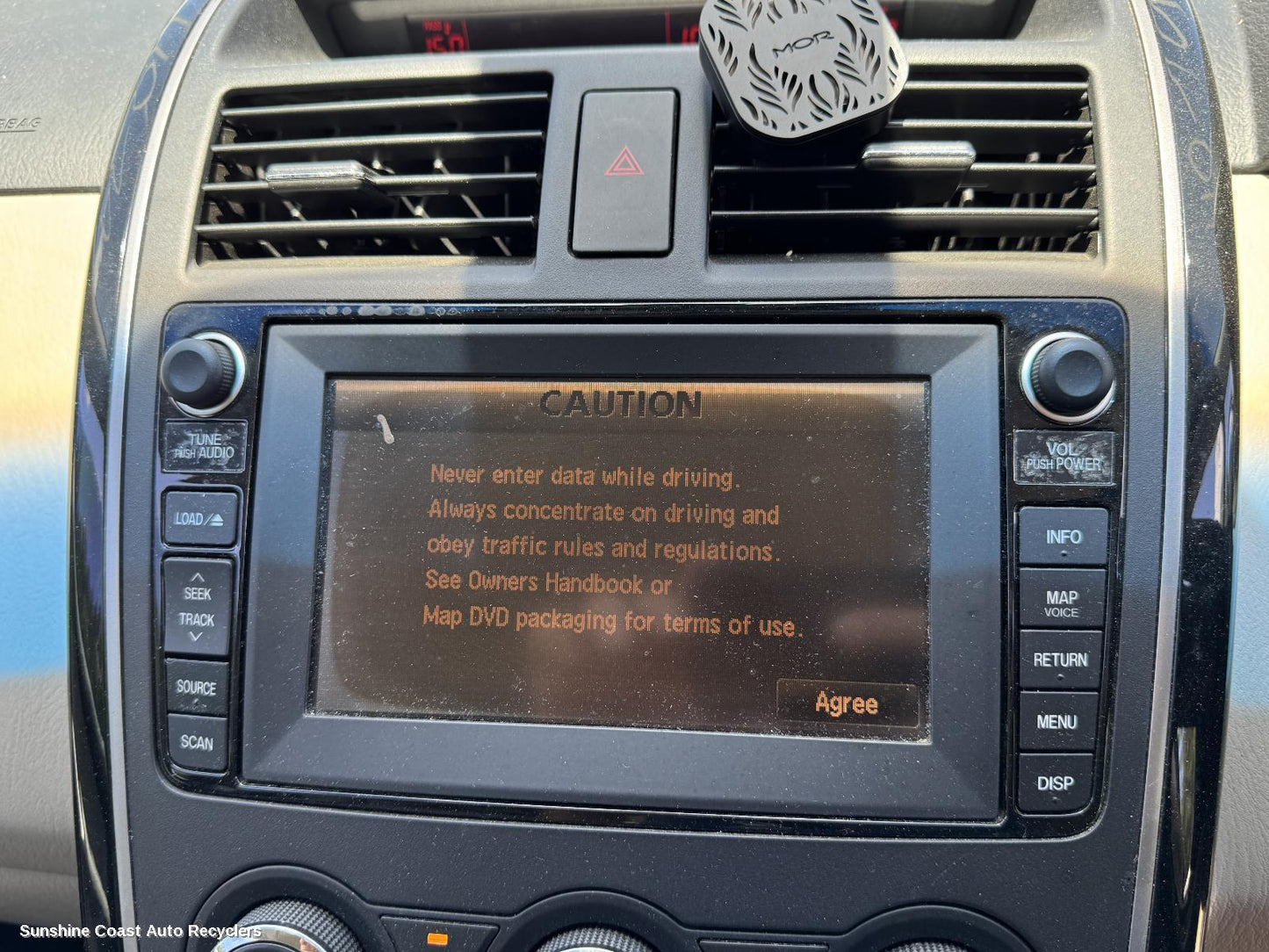 2011 Mazda Cx9 Radio Cd Dvd Sat Tv