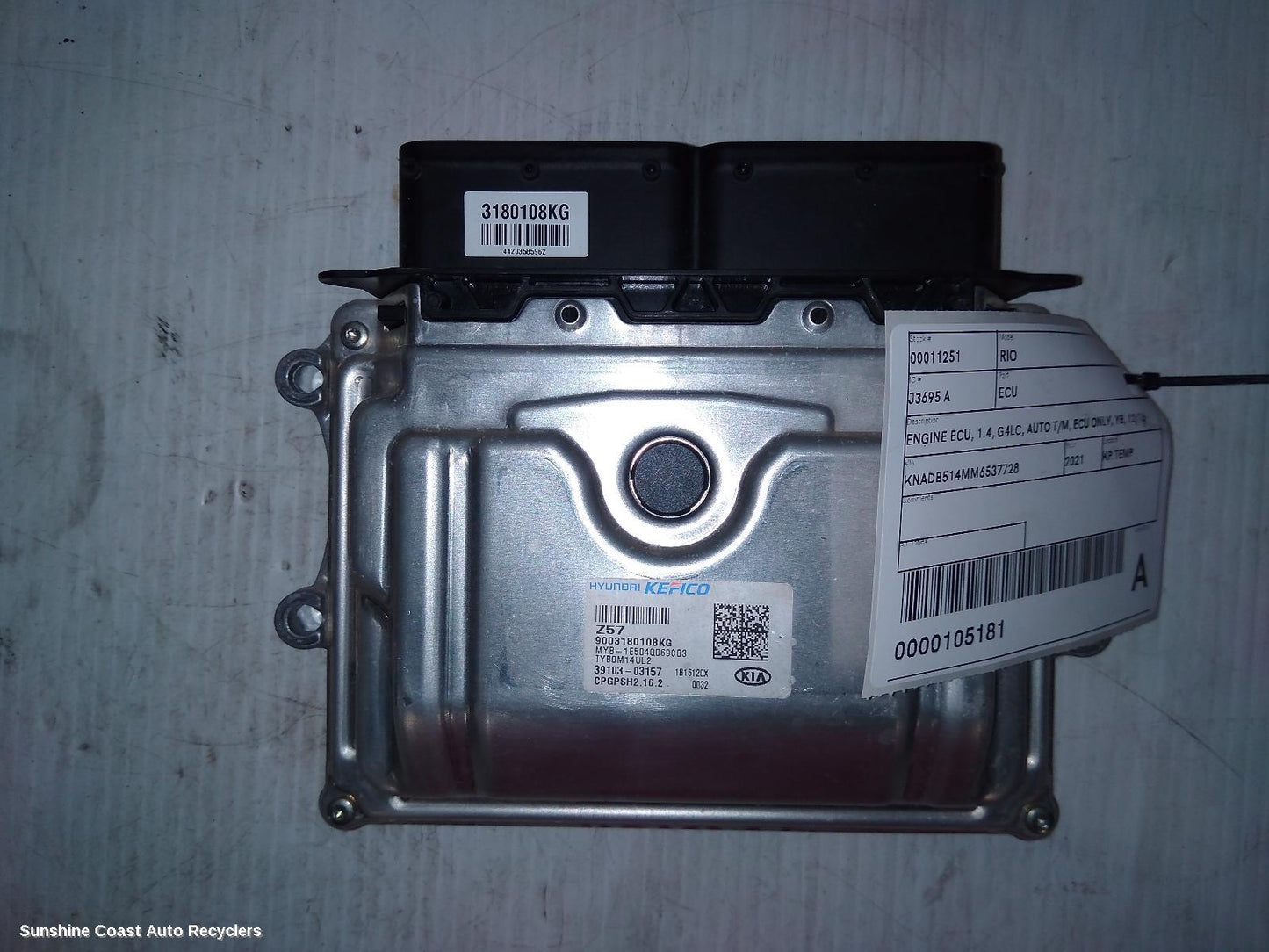 2021 Kia Rio Ecu