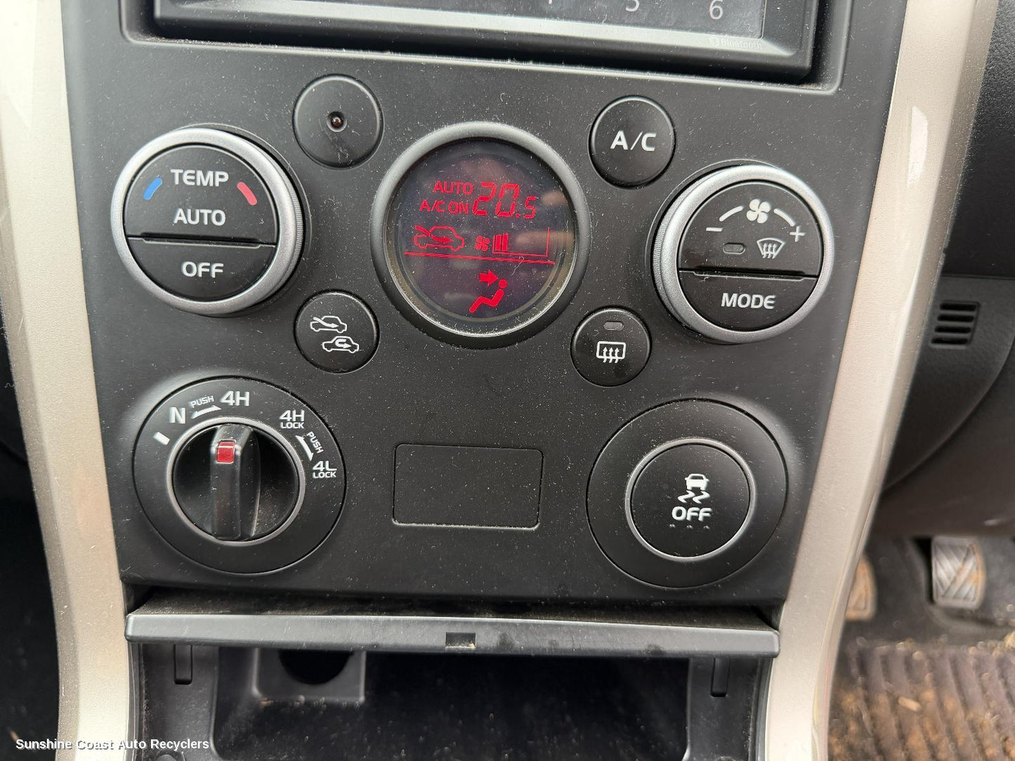 2015 Suzuki Vitara Heater Ac Controls