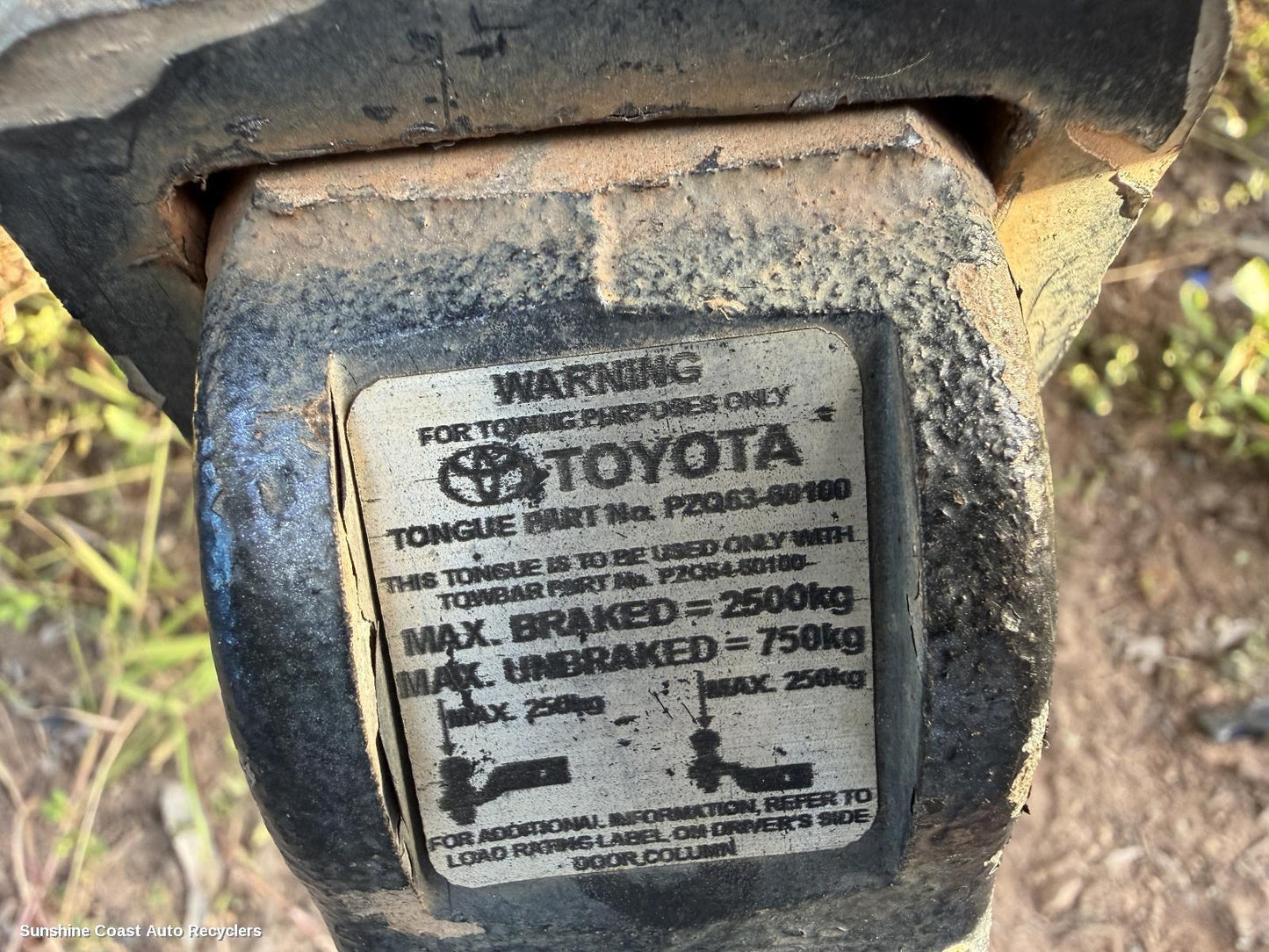 2003-2009 Toyota Prado Towbar