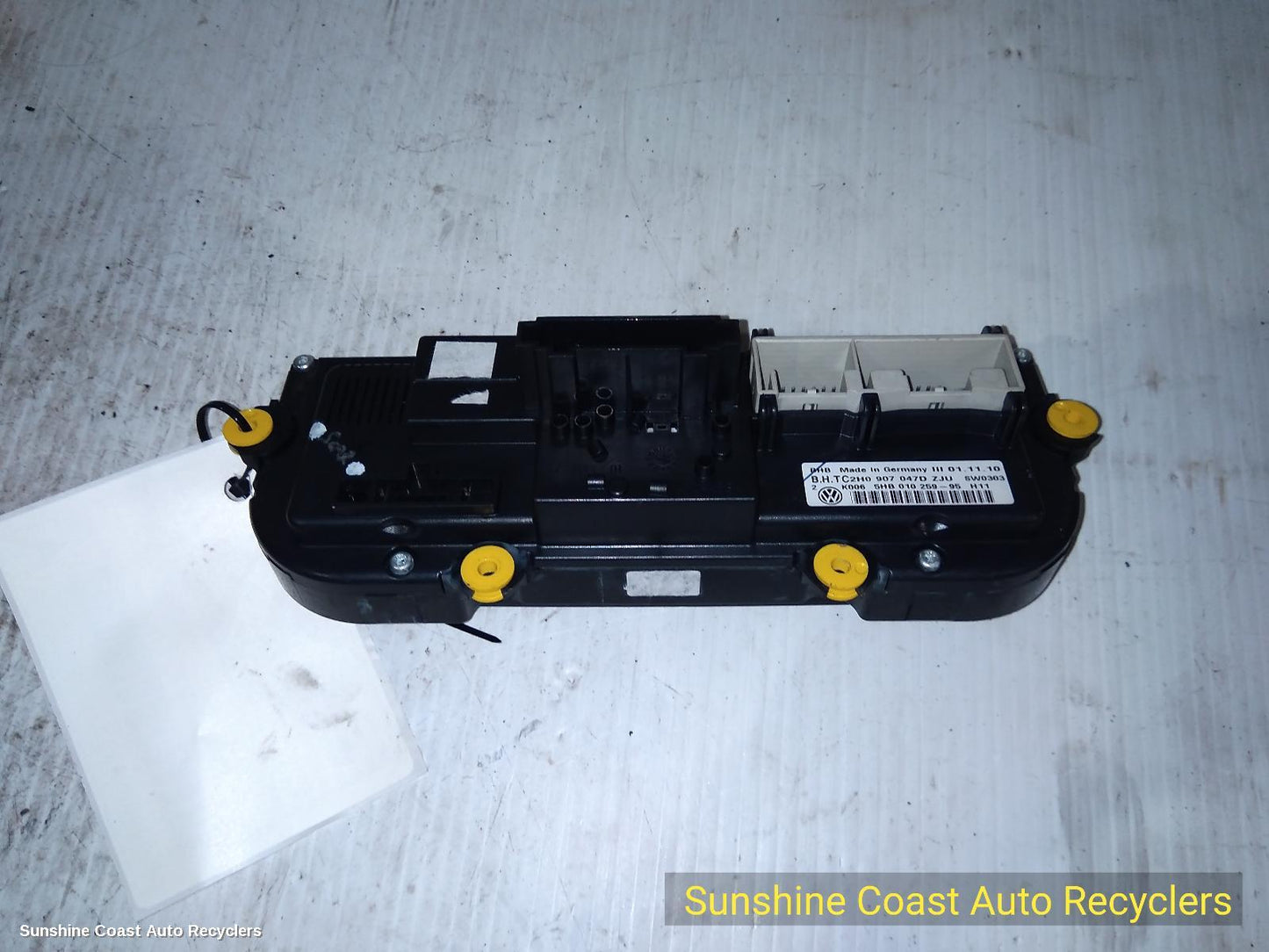 2012 Volkswagen Amarok Heater Ac Controls
