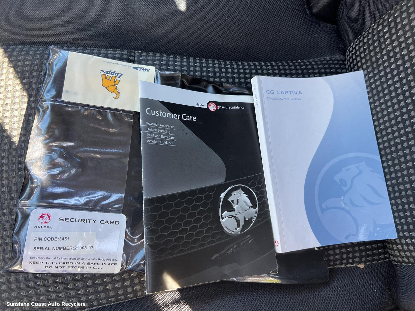 2006-2011 Holden Captiva Owners Handbook