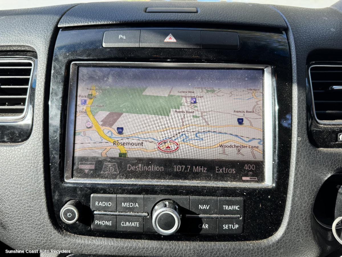 2010-2018 Volkswagen Touareg Radio Cd Dvd Sat Tv