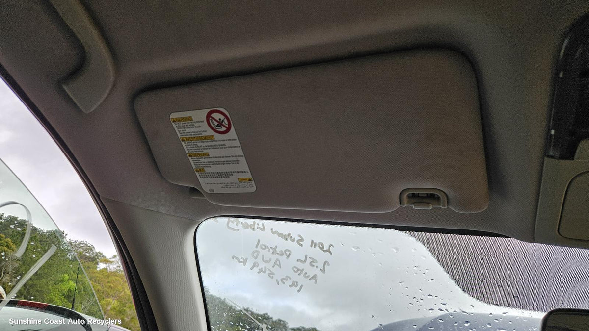 2009-2014 Subaru Liberty Sunvisor