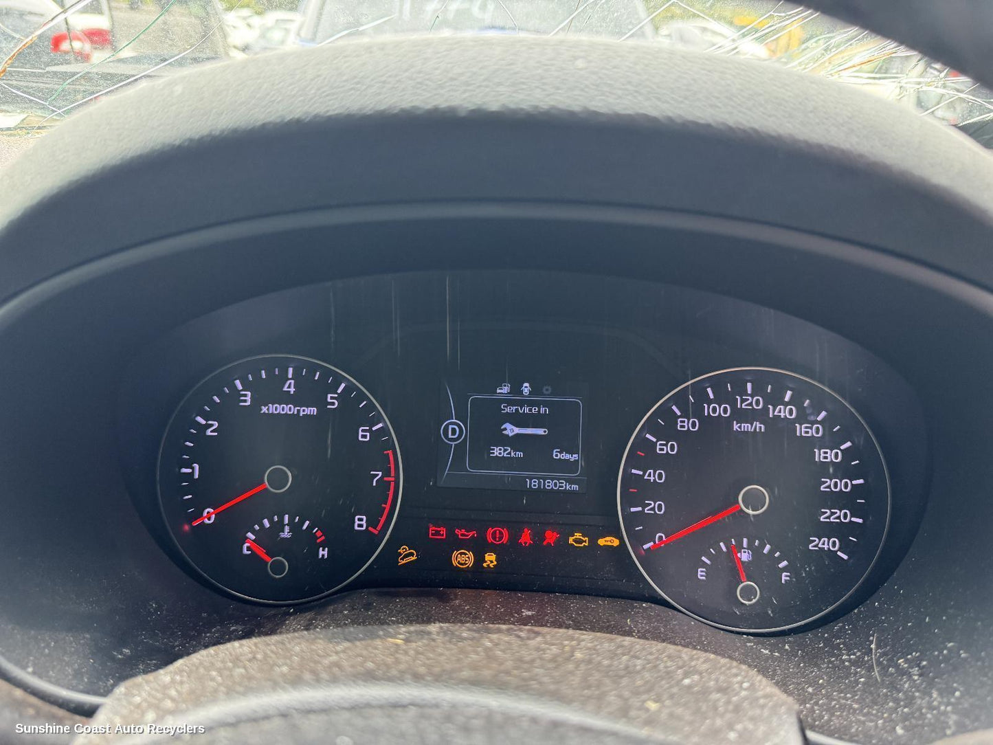 2017 Kia Sportage Instrument Cluster