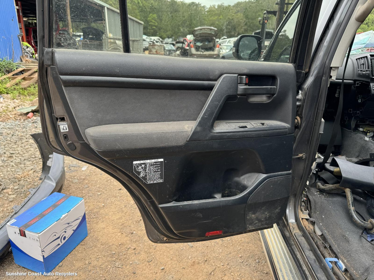 2012 Toyota Landcruiser Left Rear Wnd Reg Motor