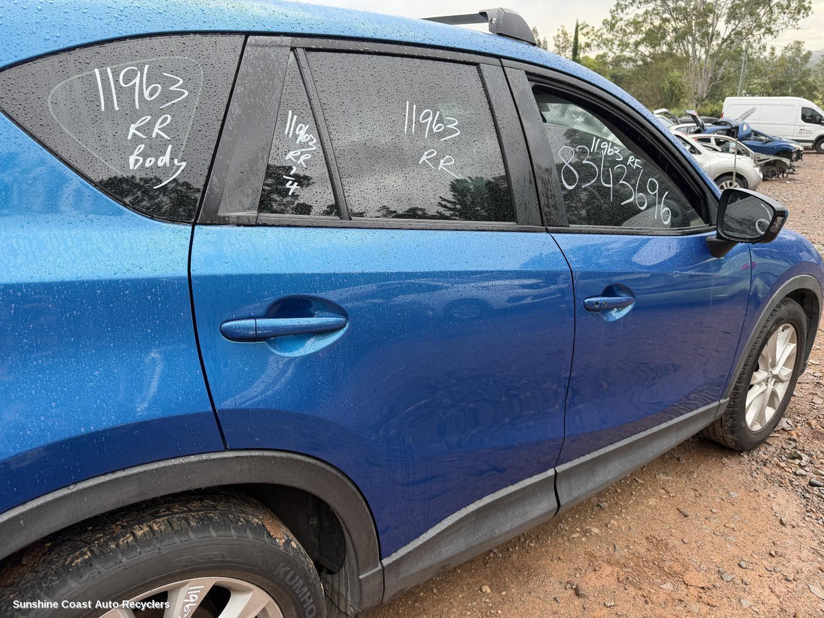 2012-2016 Mazda Cx5 Right Rear 1 4 Door Glass