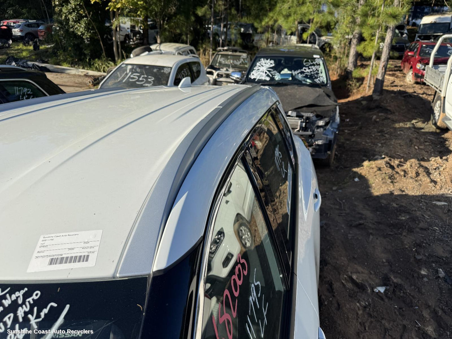 2024 Nissan Xtrail Roof Rack Bars