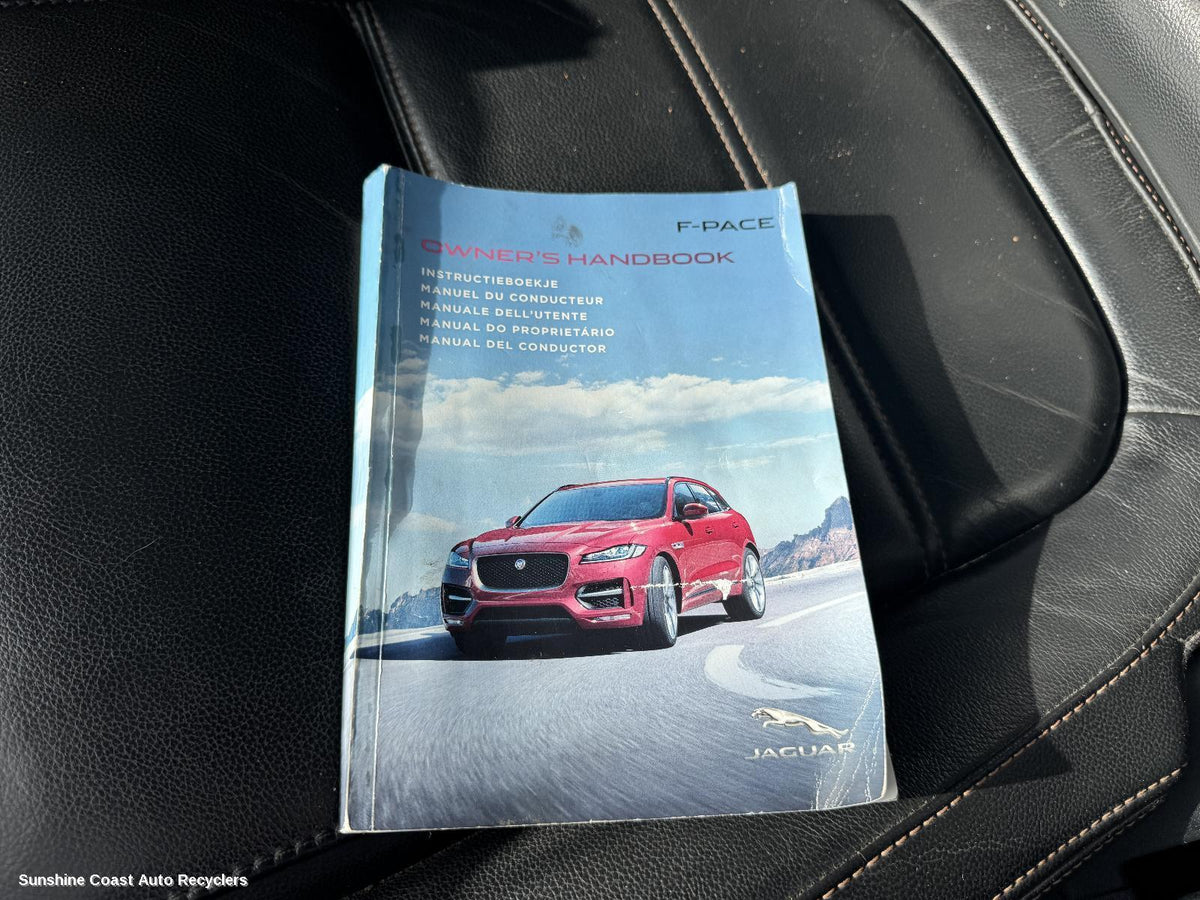 2016-2025 Jaguar F Pace Owners Handbook