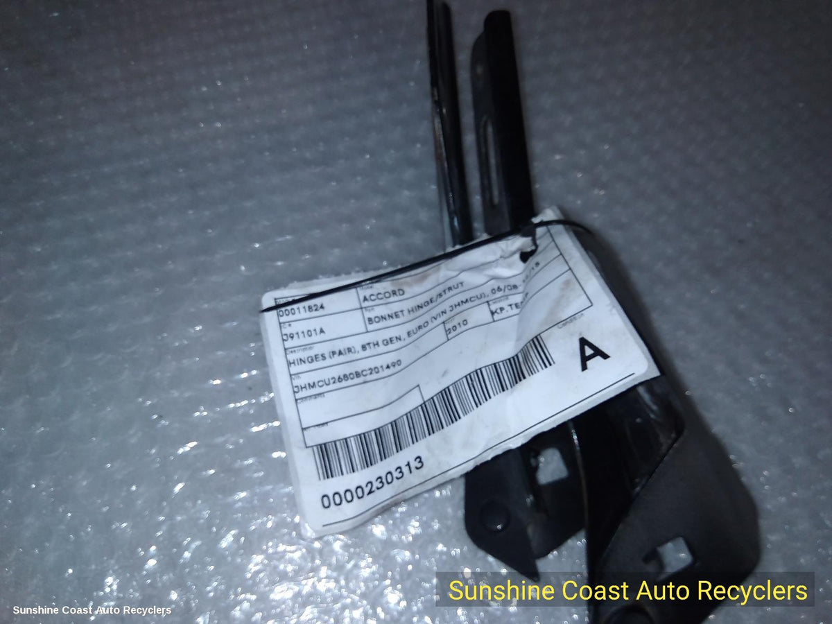 2008-2015 Honda Accord Bonnet Hinge Strut