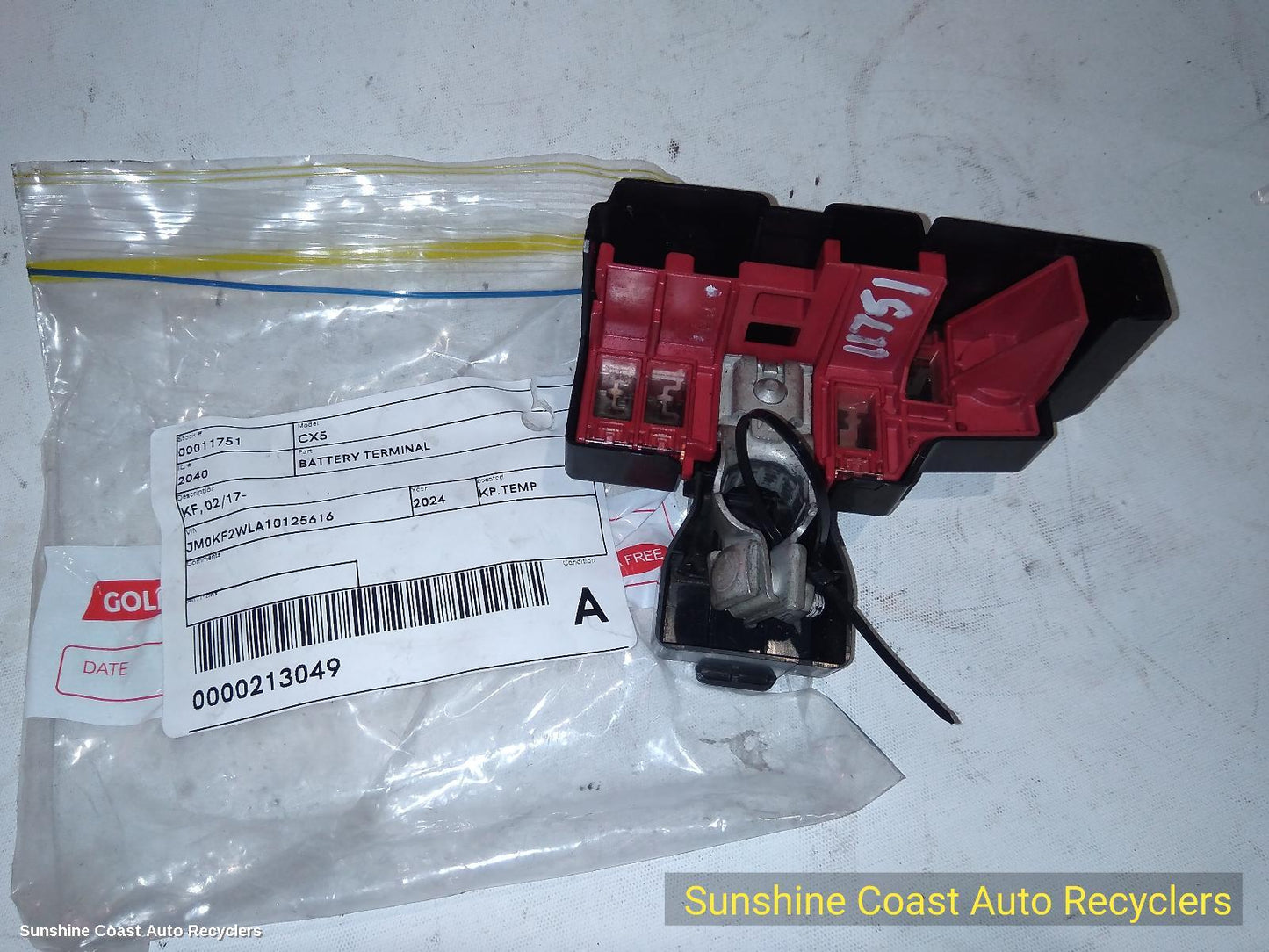 2017-2026 Mazda Cx5 Battery Terminal