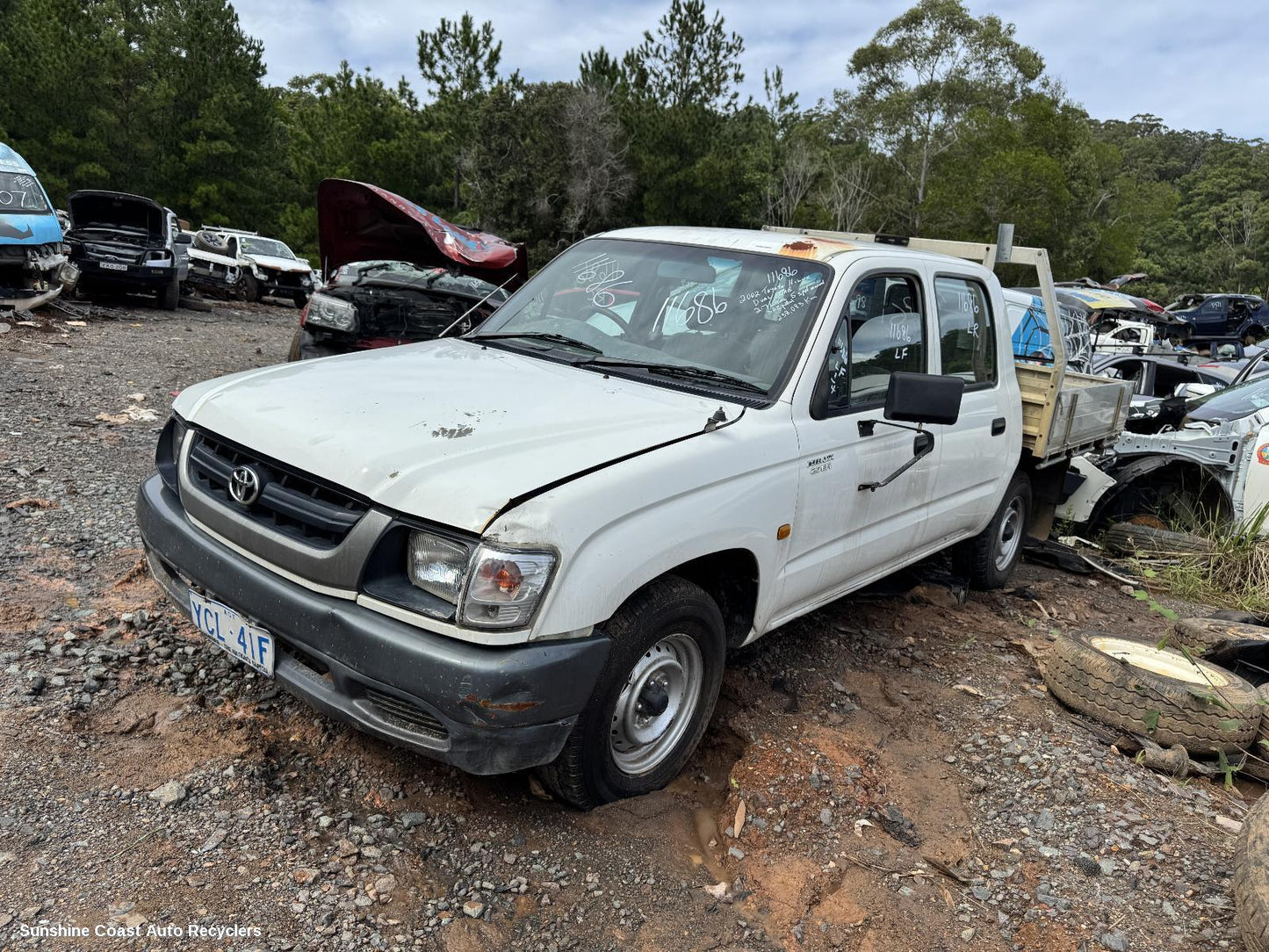 2002 Toyota Hilux A C Condenser