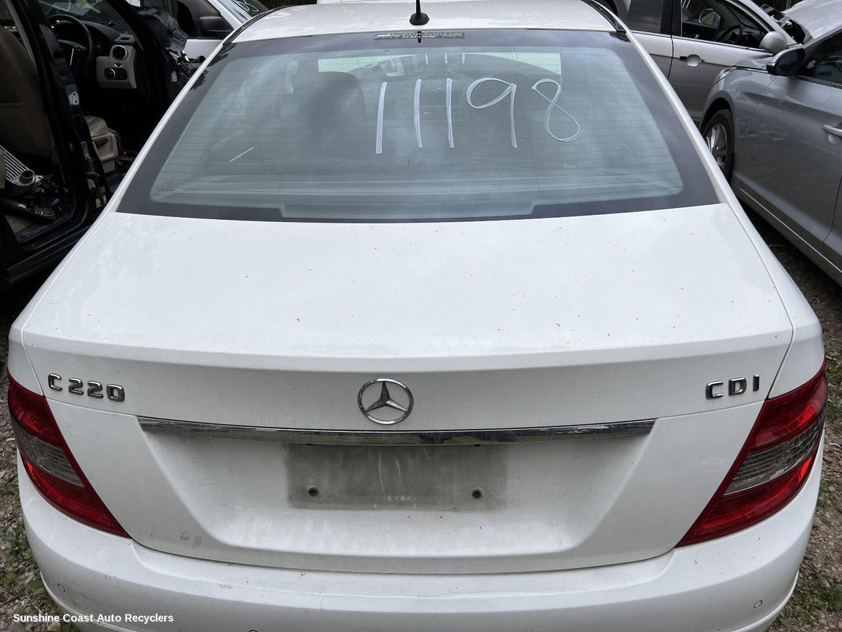 2007-2011 Mercedes C Class Rear Garnish