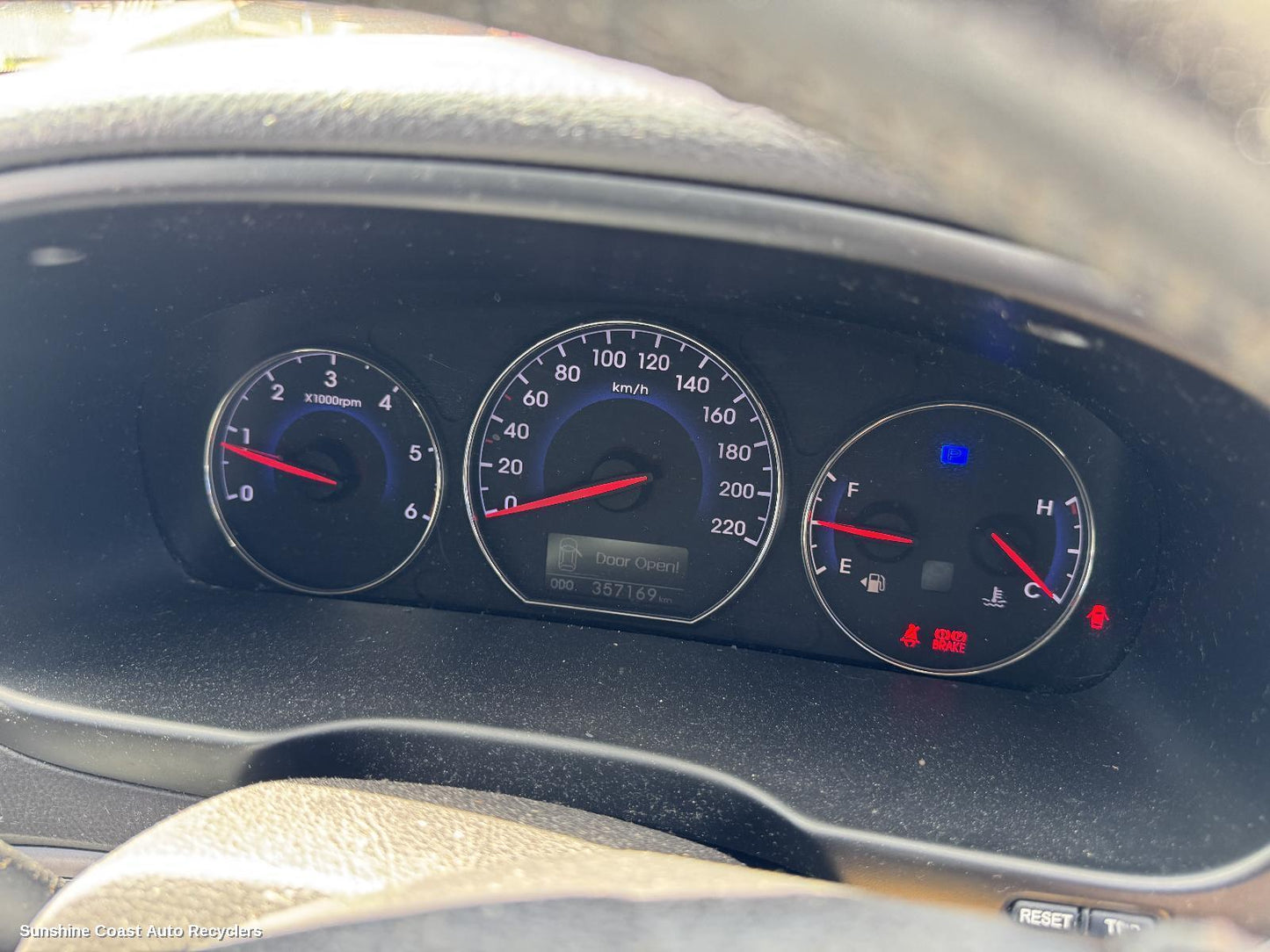 2009 Hyundai Santa Fe Instrument Cluster
