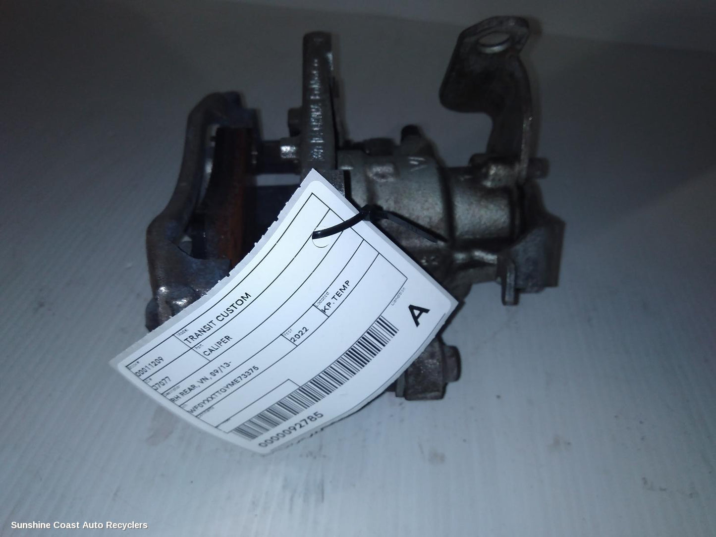 2022 Ford Transit Custom Caliper